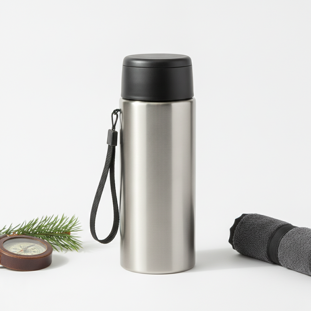 Paslanmaz Çelik Kamp Termosu 500ml