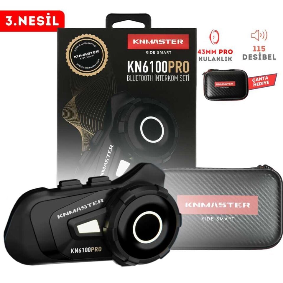 KN6100 PRO Bluetooth İnterkom